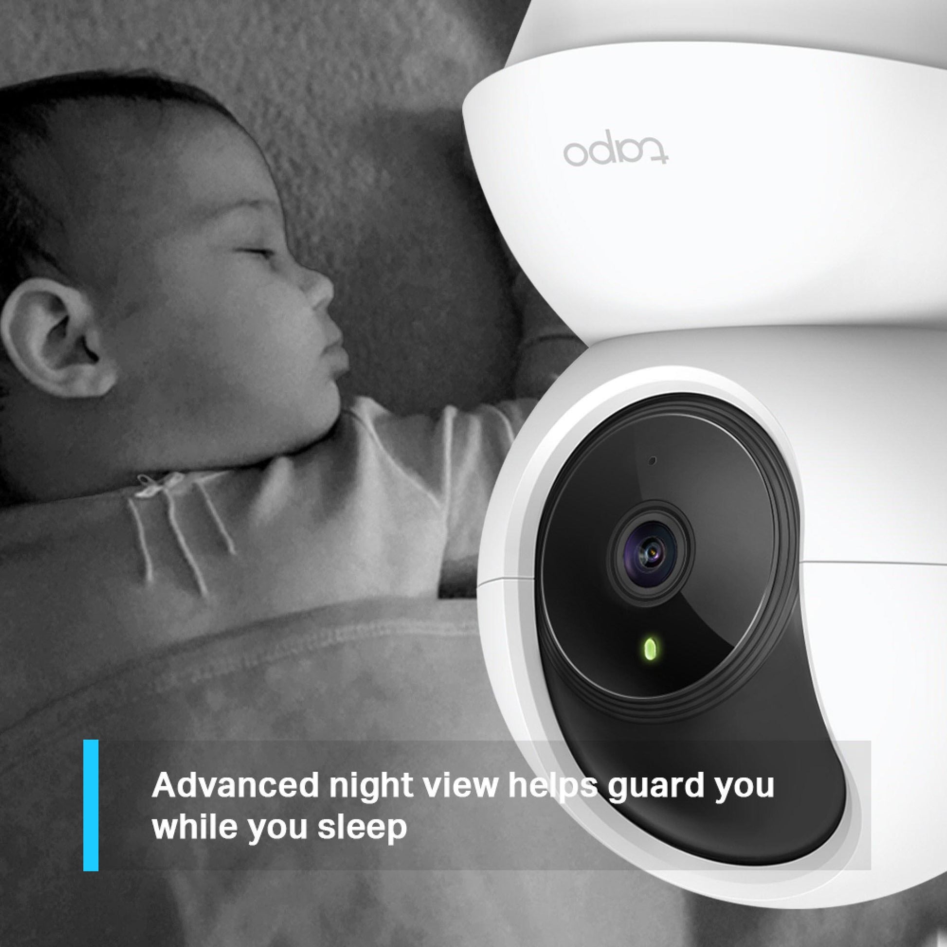 TP-LINK Tapo 2K Pan & Tilt Wi-Fi Security Camera [2 Pack]