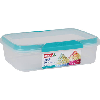 Decor Fresh Seal Clips Container Oblong 4L