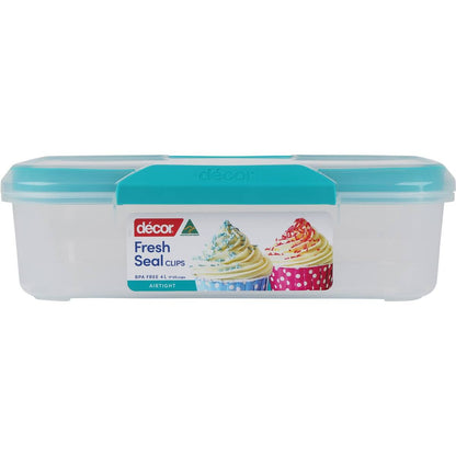 Decor Fresh Seal Clips Container Oblong 4L