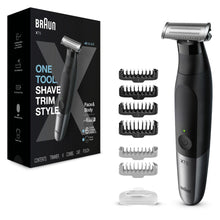 Braun XT5200 Series X Wet & Dry Hybrid Trimmer (Black/Grey Metal)