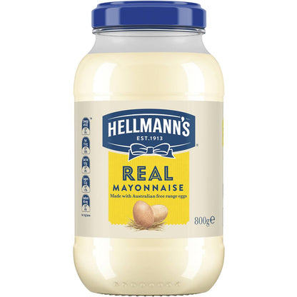 Hellmann's Real Mayonnaise Jar 800 g
