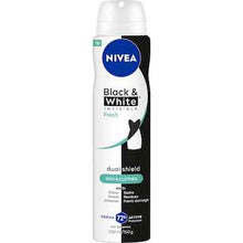 Nivea Black & White Invisible Fresh Antiperspirant Deodorant 250mL