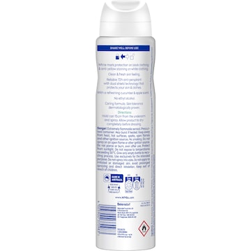 Nivea Black & White Invisible Fresh Antiperspirant Deodorant 250mL