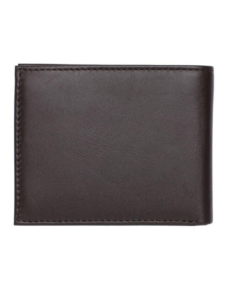 Eton Mini Credit Card Wallet in Brown