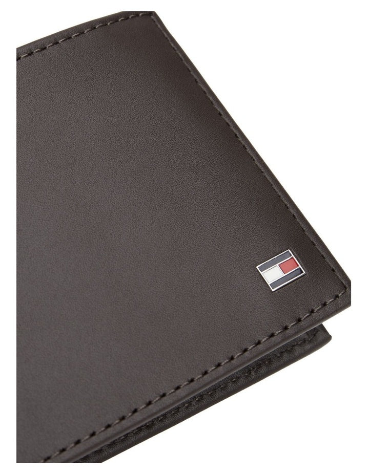 Eton Mini Credit Card Wallet in Brown
