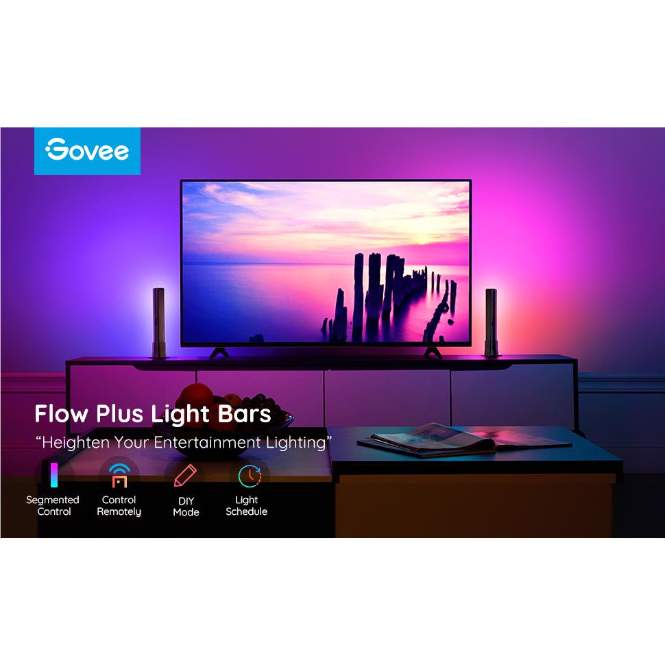 Govee Flow Plus Light Bar Pair RGBIC