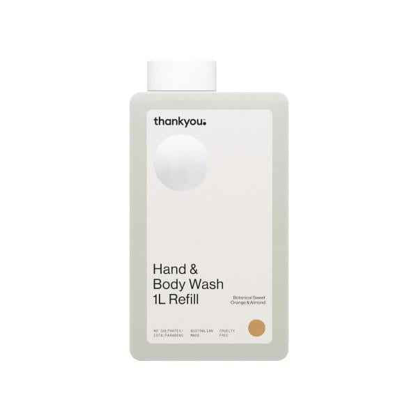 Hand & Body Wash Botanical Sweet Orange & Almond Refill