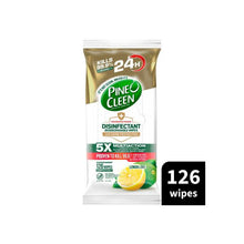 24Hour Protection Disinfectant Wipes Lemon
