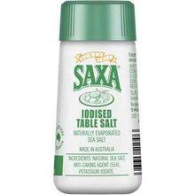 Saxa Picnic Pack Iodised Table Salt 125g