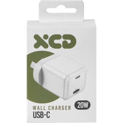 XCD USB-C 20W Wall Charger