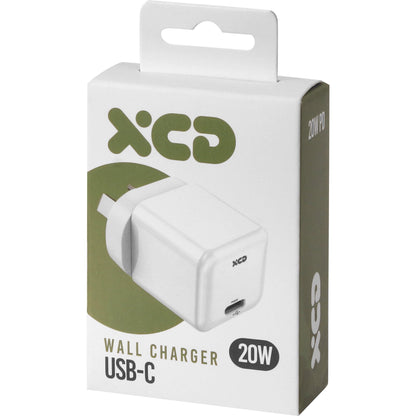 XCD USB-C 20W Wall Charger