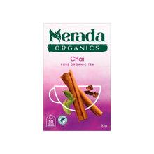 NERADA ORGANIC TEA BAGS CHAI  50 PACK