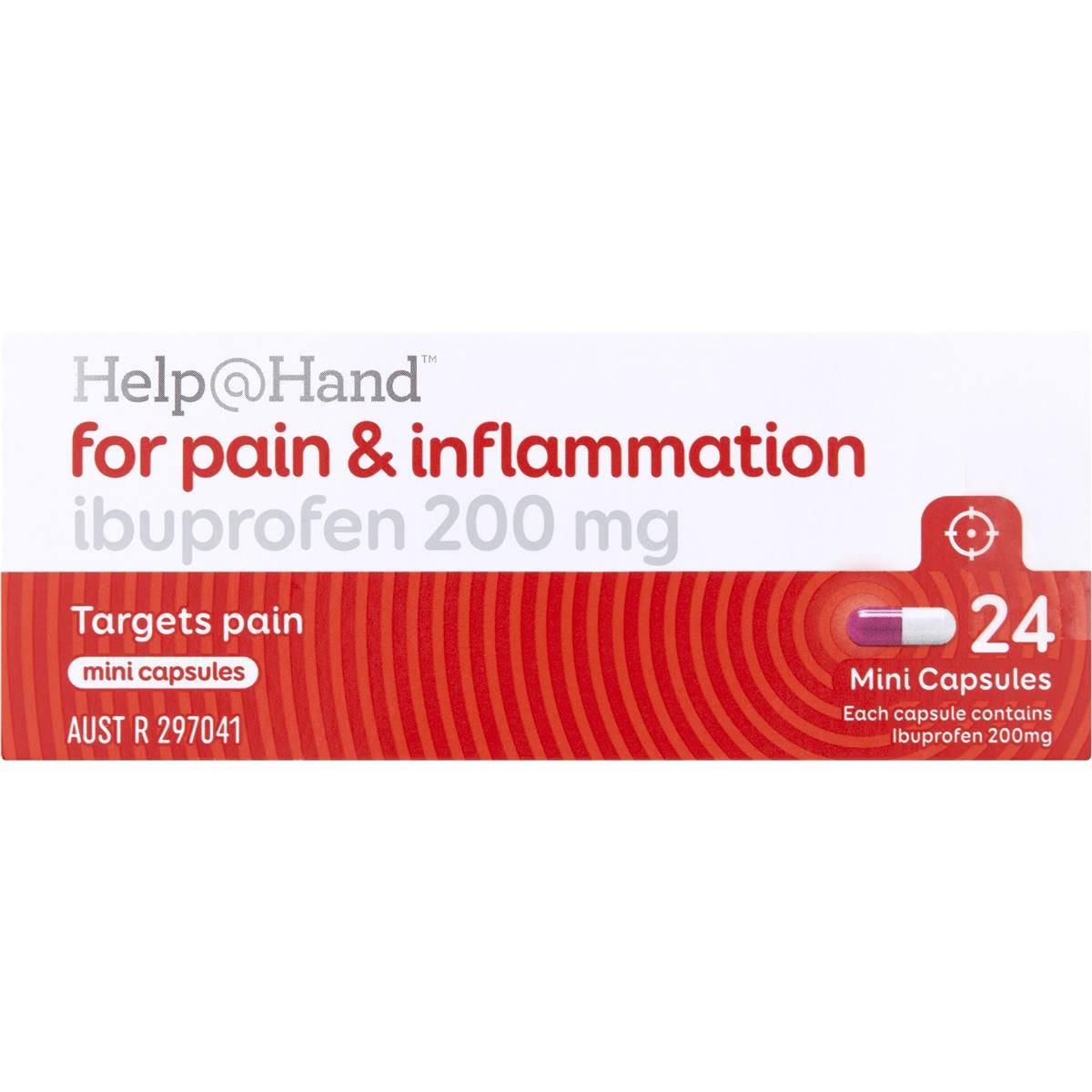 Help@Hand Ibuprofen Mini Caps 24 Pack