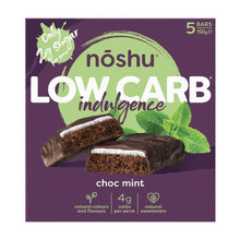 NOSHU LOW CARB CHOC MINT INDULGENCE BARS 150G