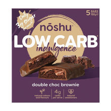 Low Carb Double Choc Brownie Indulgence Bars
