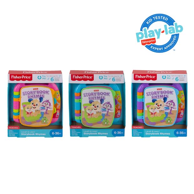 Fisher-Price Laugh & Learn Storybook Rhymes Book - Assorted*
