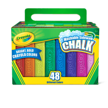 Crayola 48 Pack Washable Sidewalk Chalk