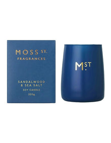 Sandalwood & Seasalt Large Soy Candle 320g