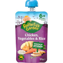 Rafferty's Garden Baby Food Pouch Chicken Vegetables & Rice 6+ Months 120g