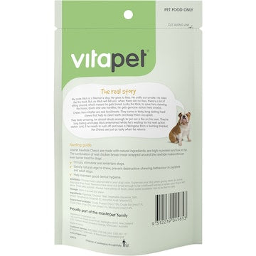 Vita Pet Chewz Chicken Wrapped Rawhide Dog Treats 18 pack