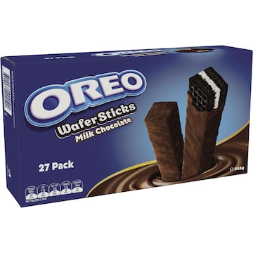 Oreo Milk Chocolate Wafer Sticks Biscuits Large 27 pack