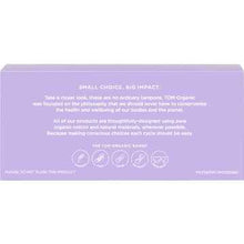 TOM Organic Super Tampons 16 pack