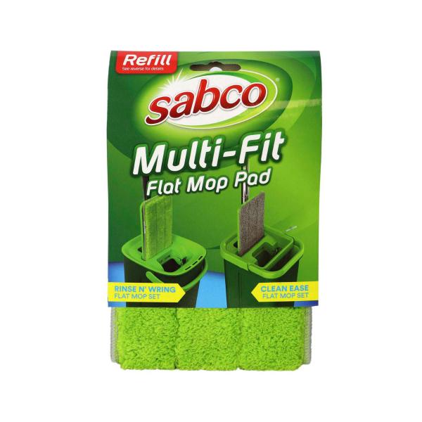 Sabco Multi-Fit Flat Mop Pad