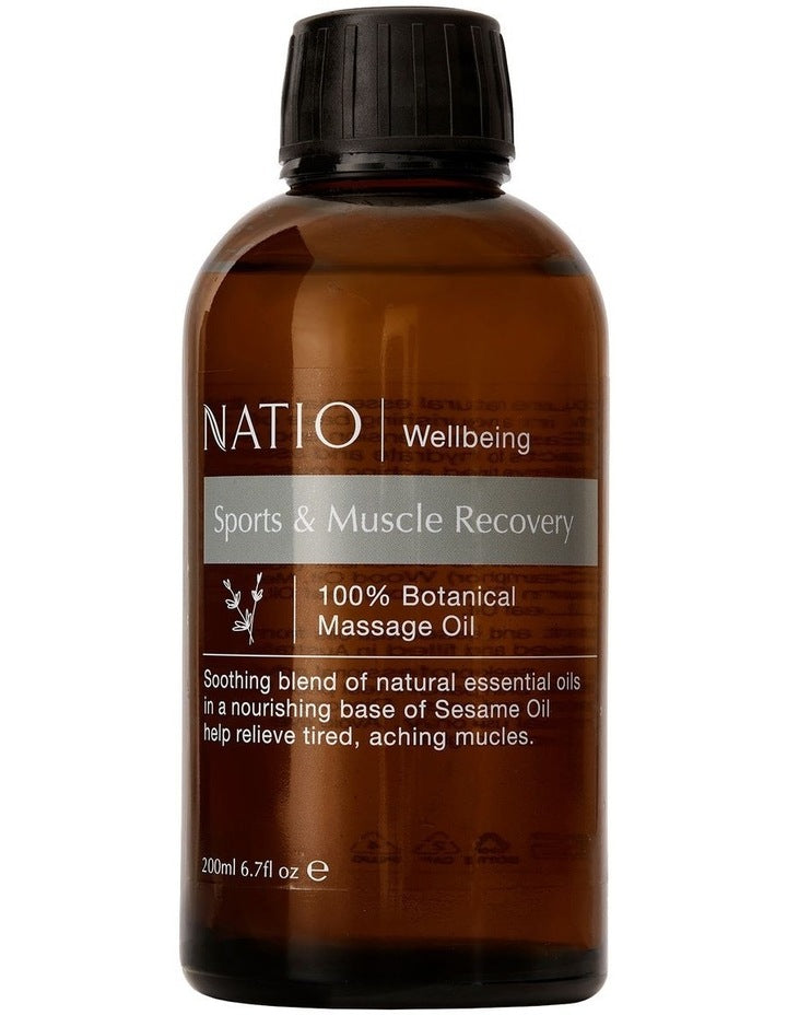 Sports & Muscle Recovery Massage Oil