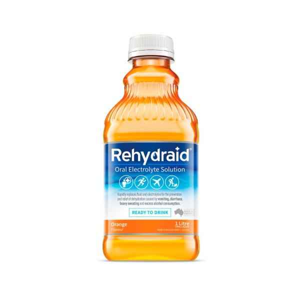 REHYDRAID ELECTROLYTE LIQUID ORANGE 1L