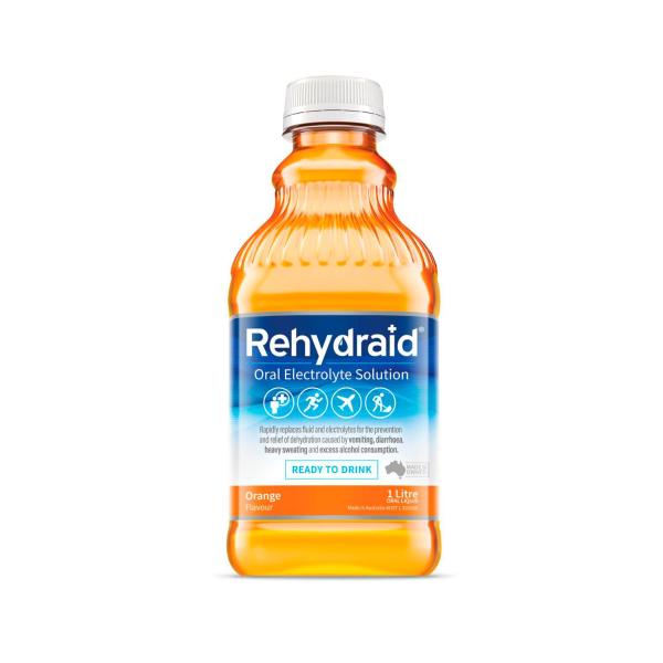 REHYDRAID ELECTROLYTE LIQUID ORANGE 1L