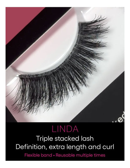 LINDA - Look Real Faux Dramatic Lashes