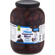 Woolworths Pitted Kalamata Olives In Brine 1.4kg