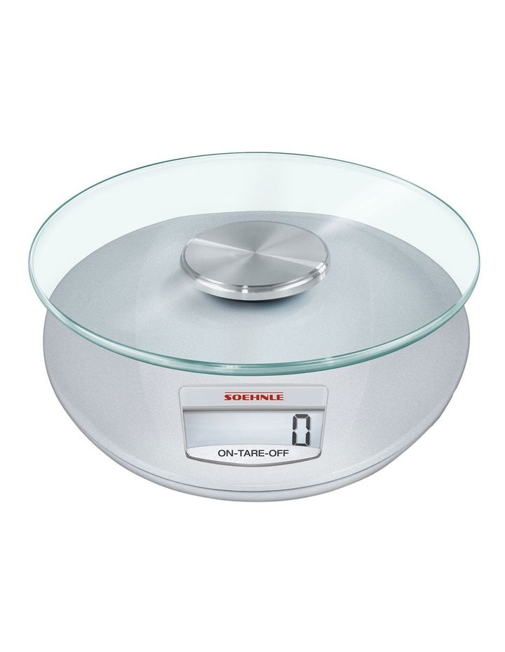 Roma Digital Kitchen Scale in Silver