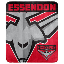 AFL - Essendon Bombers - Polar Fleece Throw Rug