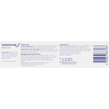 Sensodyne Daily Care Fluoride Toothpaste 100g