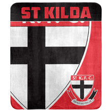AFL - St Kilda Saints - Polar Fleece Throw Rug