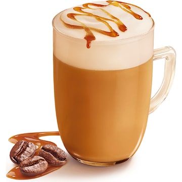 Nescafe Caramel Latte Decaf Coffee Sachets 10 pack