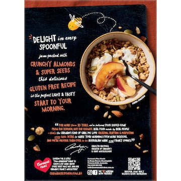 Carman's Muesli Crispy Deluxe Almond & Maple 400g