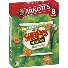 Arnotts Shapes Multipack Cracker Biscuits Barbecue 8 pack
