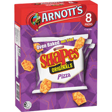 Arnott's Shapes Multipack Cracker Biscuits Pizza 8 pack