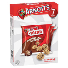 Arnott's Mini Choc Chip Cookie Multipack Biscuits 7 pack