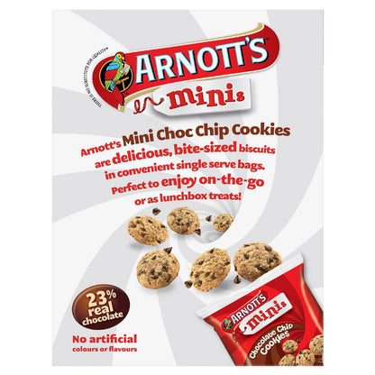Arnott's Mini Choc Chip Cookie Multipack Biscuits 7 pack