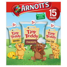 Arnott's Tiny Teddy Variety Multipack Biscuits 15 pack