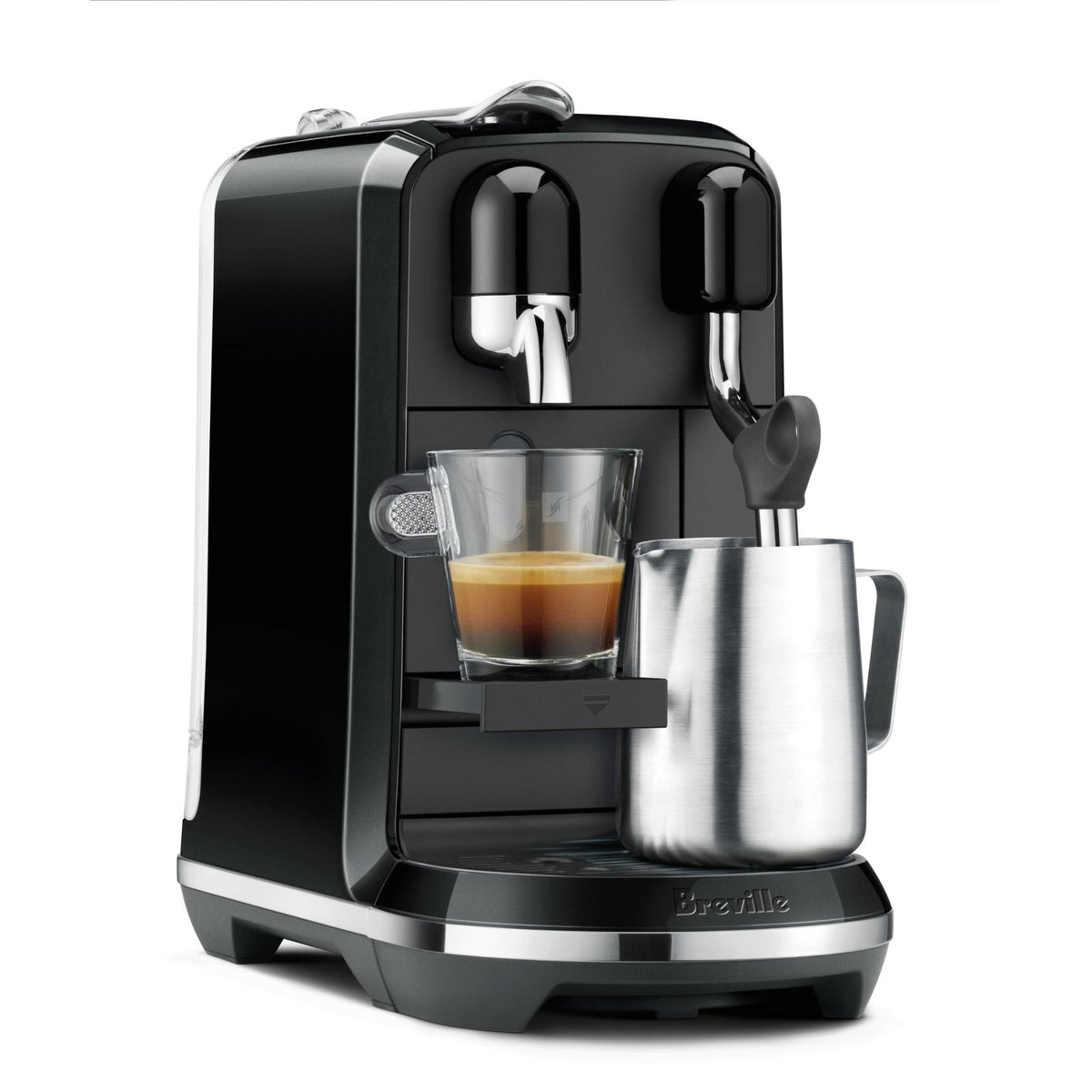 Breville Nespresso Creatista Uno Capsule Coffee Machine (Black)