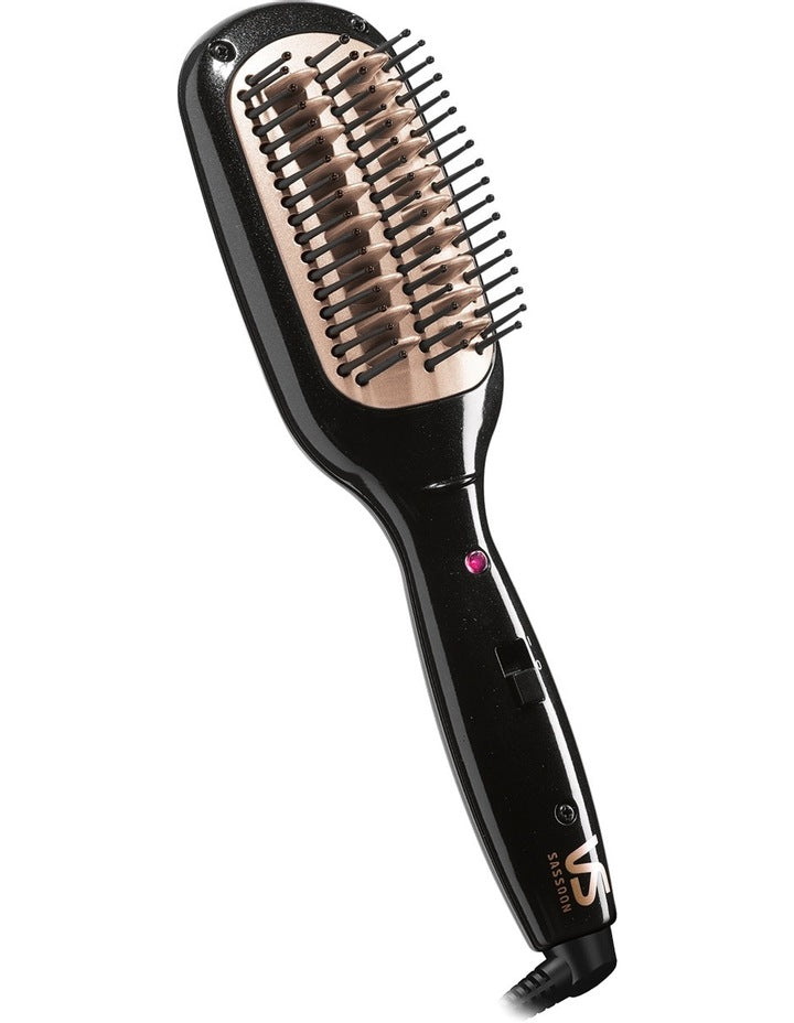 Mini Straightening Brush VS11PA in Black