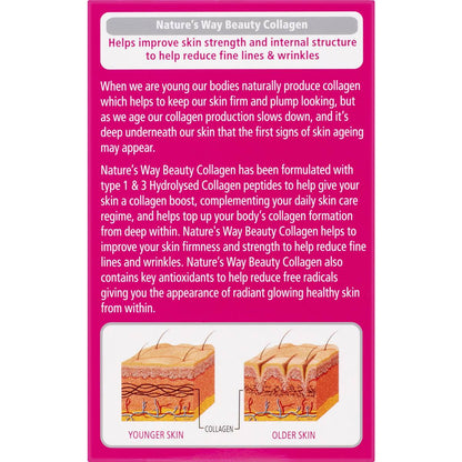 Nature's Way Beauty Collagen Tablets 60 pack