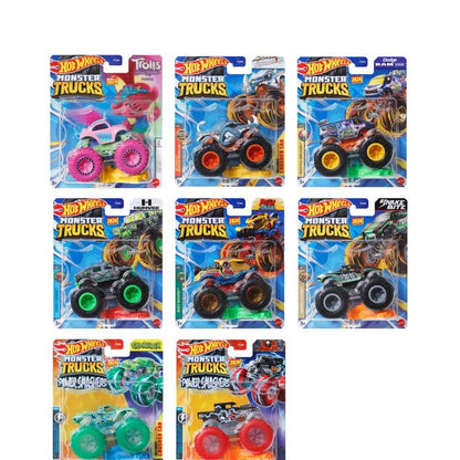 Hot Wheels Monster Trucks 1:64 Scale Die-Cast - Assorted