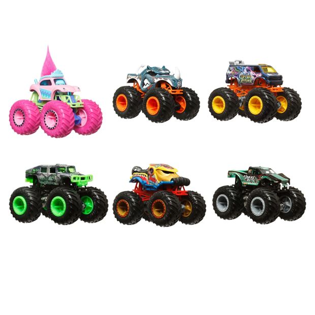 Hot Wheels Monster Trucks 1:64 Scale Die-Cast - Assorted
