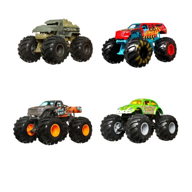 Hot Wheels Monster Trucks 1:24 Scale Die-Cast -  Assorted