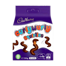CADBURY CURLY WURLY SQUIRLIES CHOCOLATE BITES 130G